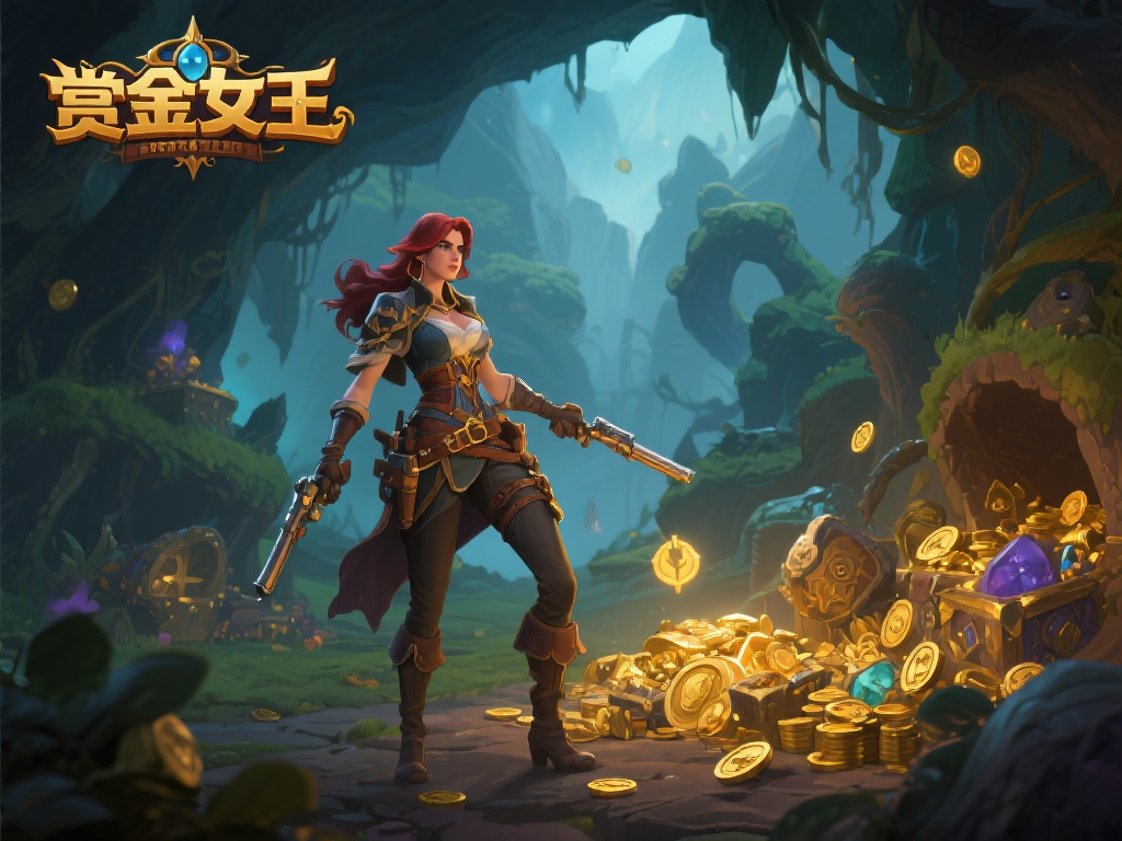 赏金女王的游戏背景设定在一个充满冒险与未知的幻想世