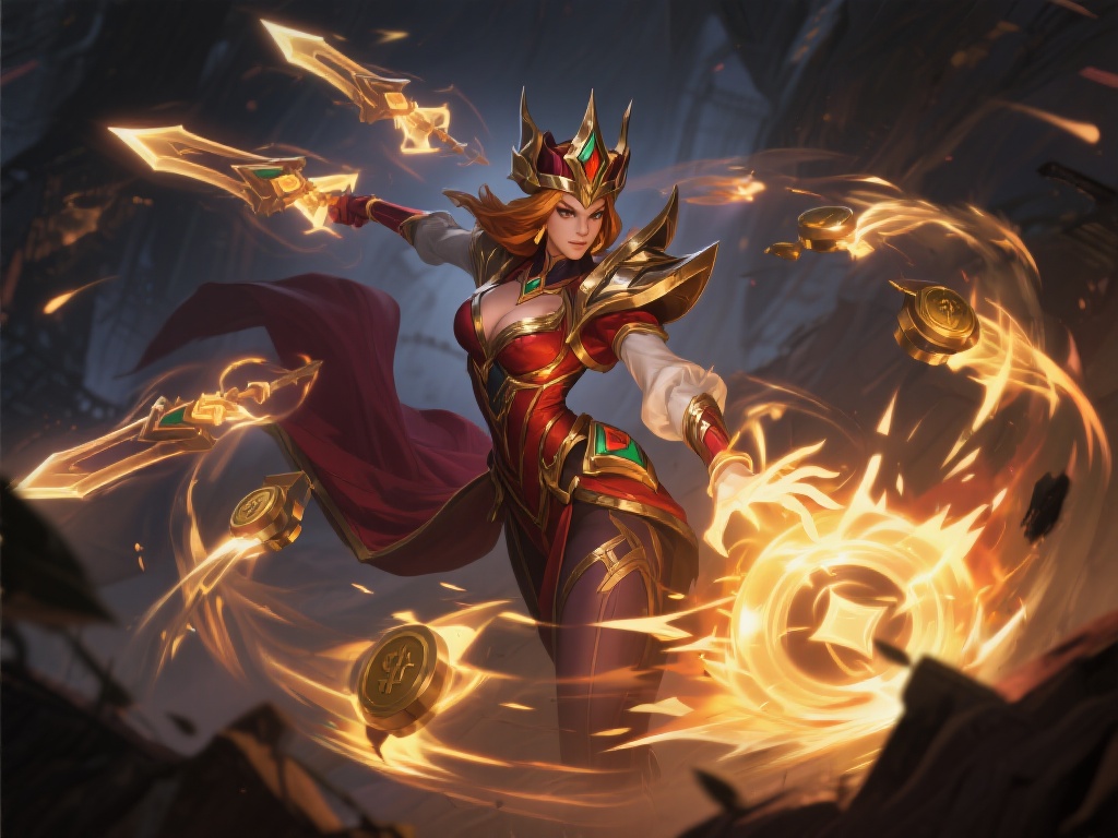 1.&nbsp;熟悉赏金女王的技能
赏金女王拥有多段攻击技