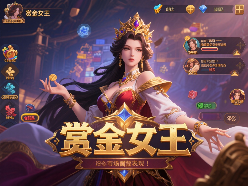 赏金女王是一款近年来备受瞩目的游戏，其独特的玩法、