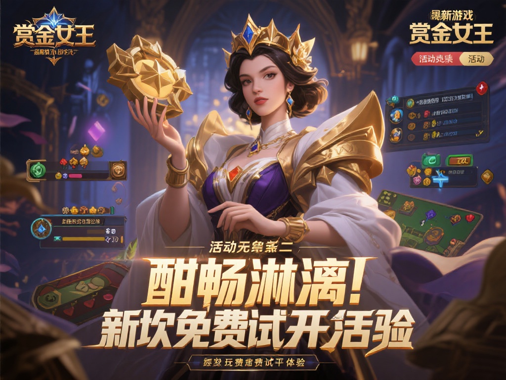 活动亮点一&nbsp;全新玩法带来沉浸式体验
“赏金女王”