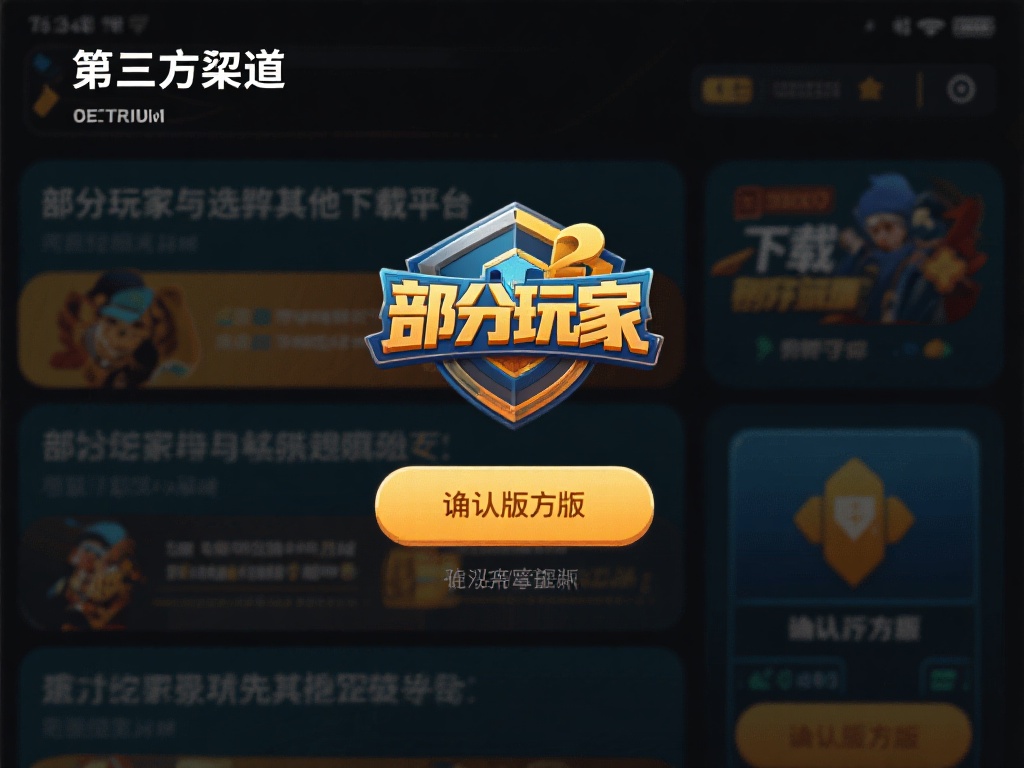 第三方渠道：部分玩家可能会选择其他下载平台，但需要
